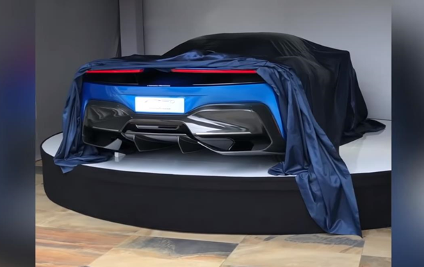 Электрокар Pininfarina частично показали на видео