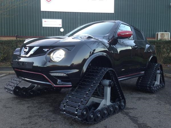 Nissan показала Juke на гусеницах