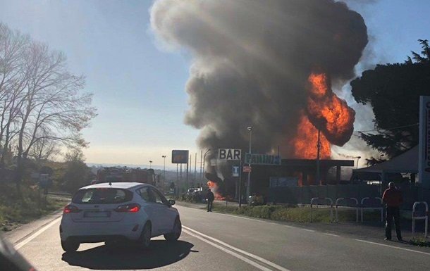 Под Римом взорвался бензовоз, есть жертвы
