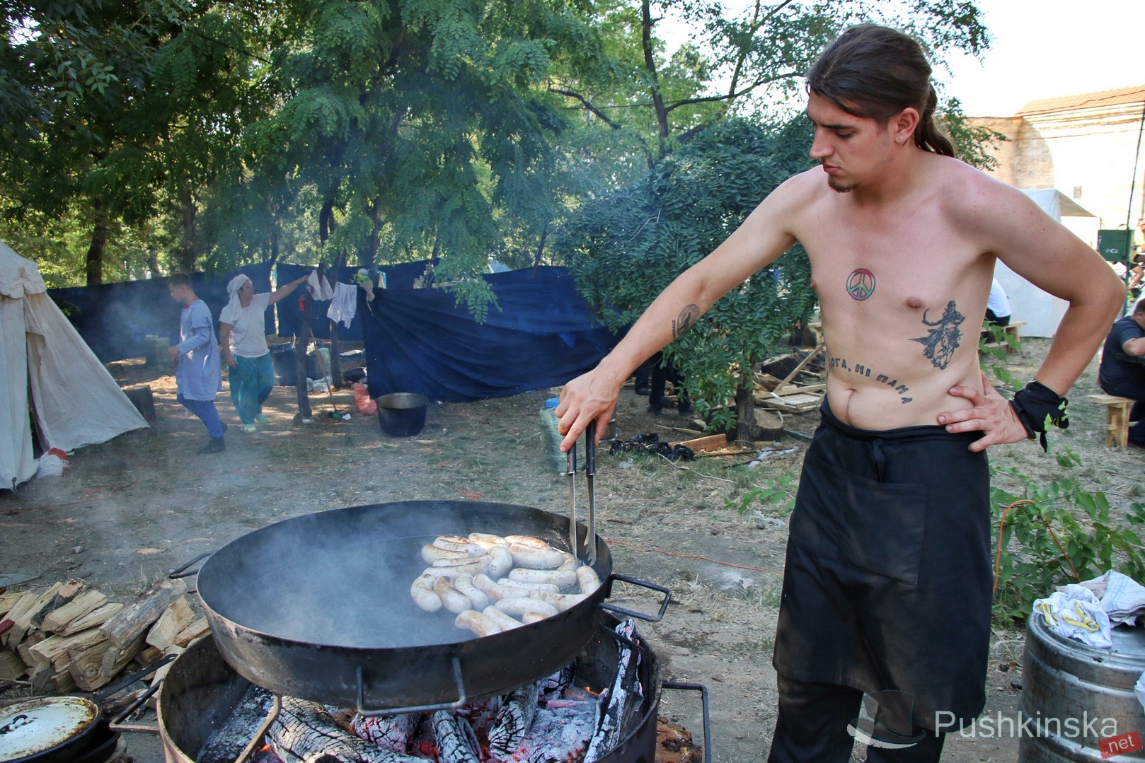 Рыцари в доспехах и крови: как проходит «Пороховая башня». Фото, видео