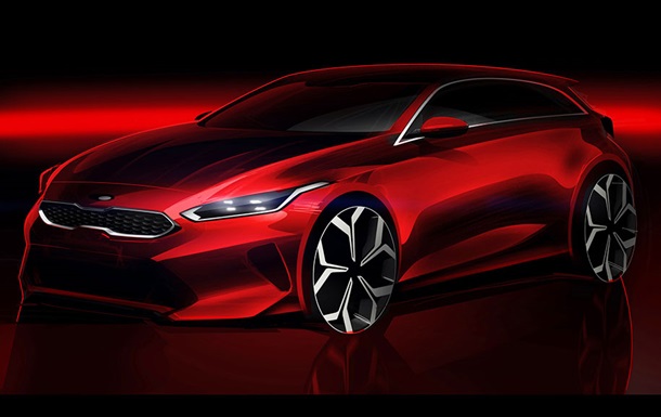 В Сети рассекретили дизайн хэтчбека KIA Ceed
