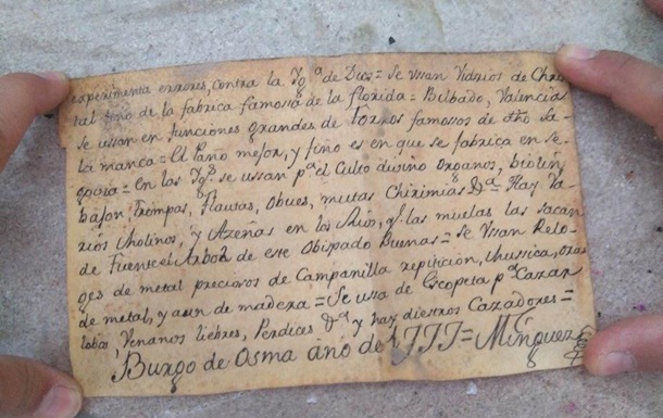 В статуе Иисуса Христа в Испании нашли тайное послание