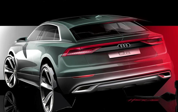 Audi показала тизер кроссовера Q8