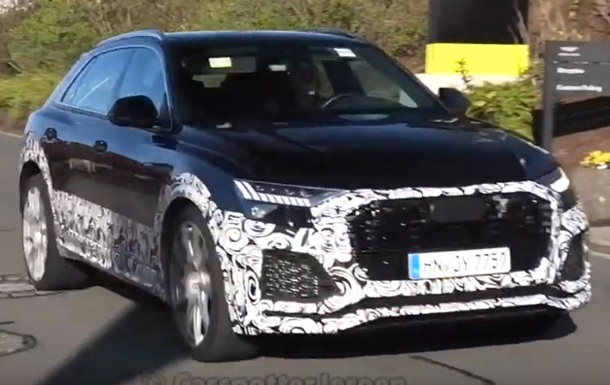 Audi RS Q8 сняли на испытаниях в Германии