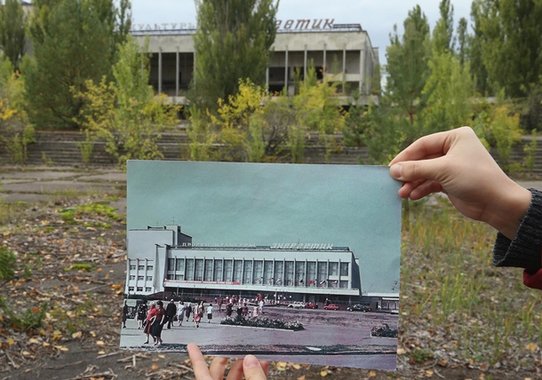 Авария на Чернобыльской АЭС. Припять до и послеСюжет