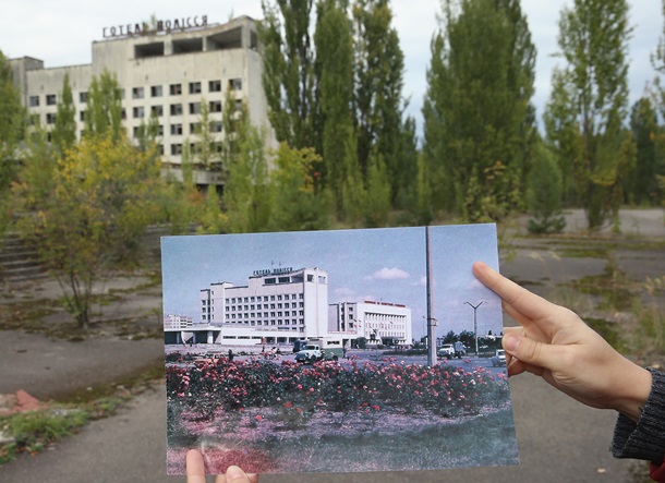 Авария на Чернобыльской АЭС. Припять до и послеСюжет