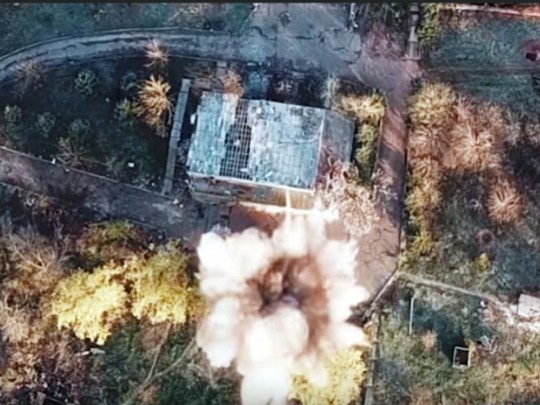 Бойцы «Азова» уничтожили огневую точку боевиков на Донбассе: видео операции