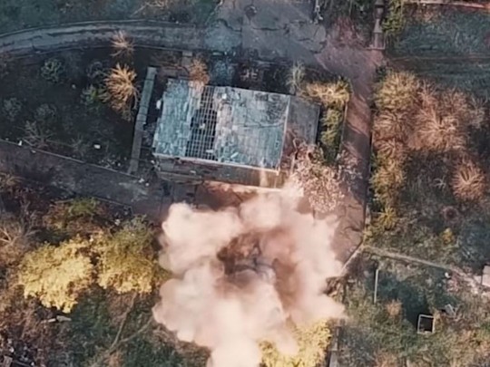 Бойцы Азова уничтожили штаб оккупантов на Донбассе и показали видео операции