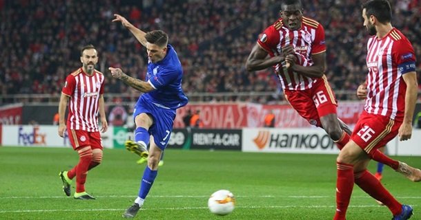 Динамо - Олимпиакос 1:0. Онлайн матча Лиги ЕвропыСюжет