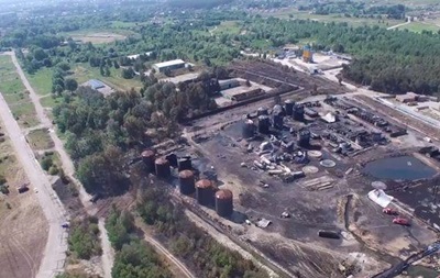 До и после пожара. В интернете появилось видео с нефтебазой под Киевом