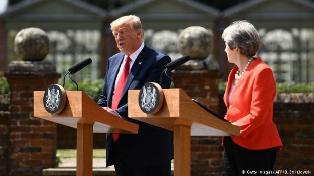 Дональд Трамп и британский этикет: не переключаемся!