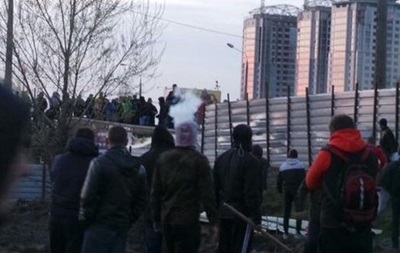 Драка на стройке в Киеве: двое милиционеров в больнице