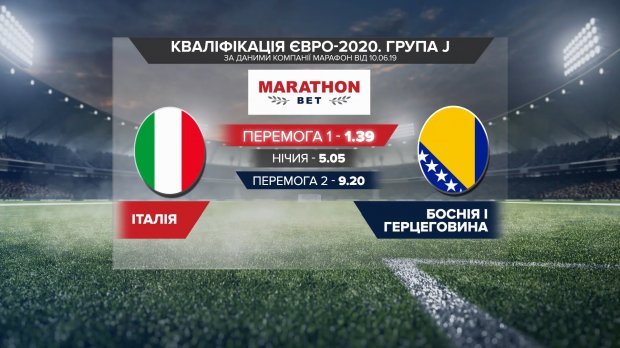 Италия – Босния и Герцеговина: прогноз букмекеров на матч квалификации Евро-2020