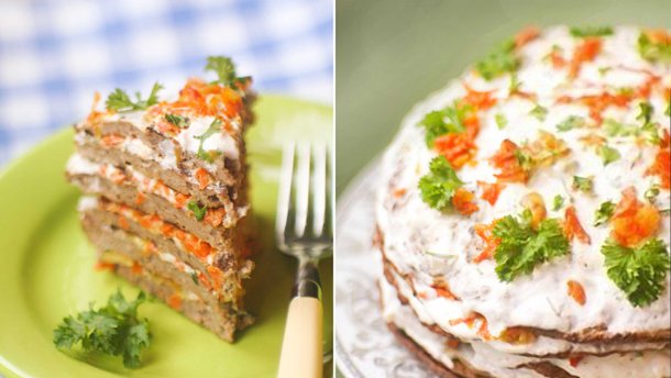 Как приготовить вкусный печеночный торт: пошаговый рецепт