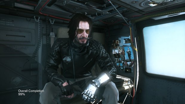 Киану Ривз появился в игре Metal Gear Solid V