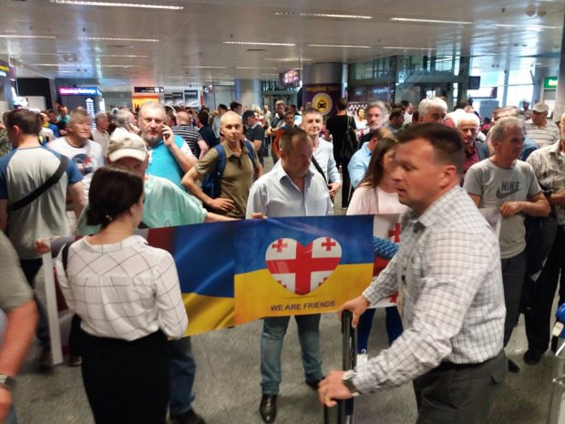 Михаил Саакашвили вернулся в Украину: фото и видео