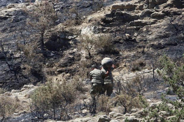 На Кіпрі впала ракета російського виробництва, ймовірно, випущена з Сирії: фото та відео