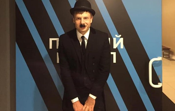 Нардеп пришел на телеэфир в образе Чарли Чаплина