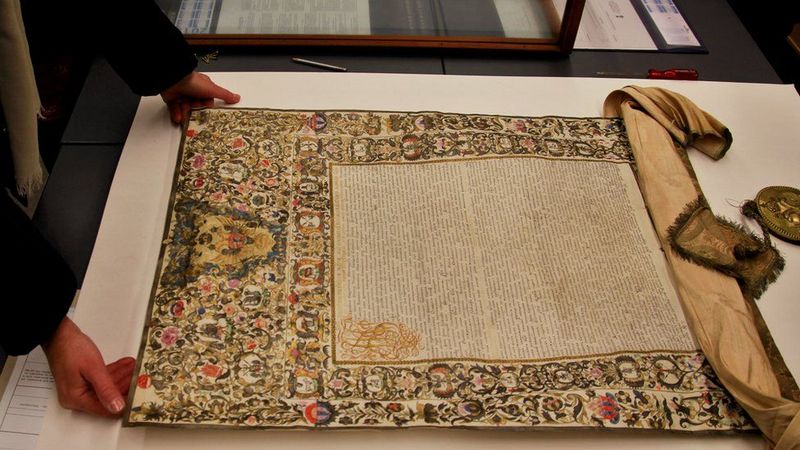 Нашлась грамота: манускрипт 1708 года возвращен библиотеке имени Вернадского