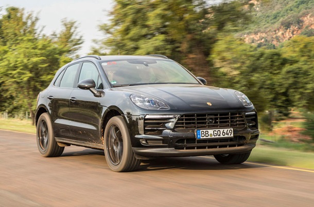 Новый Porsche Macan 2019 сняли без камуфляжа