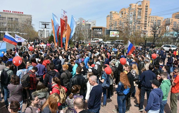 Он нам не царь: в РФ протесты перед инаугурацией Путина