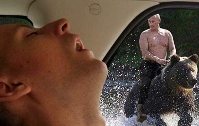 Парень уснул в авто и стал мемом