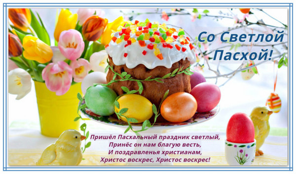 Пасха-2019: красивые поздравления, открытки и стихи