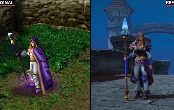 Переиздание игры Warcraft III показали на видео