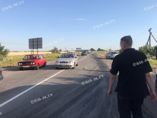 Под курортной Кирилловкой произошло тройное ДТП: фото и видео с места происшествия