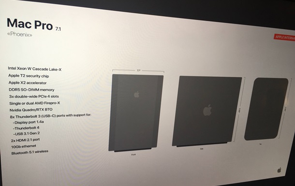 Появилось изображение мощнейшего компьютера Apple