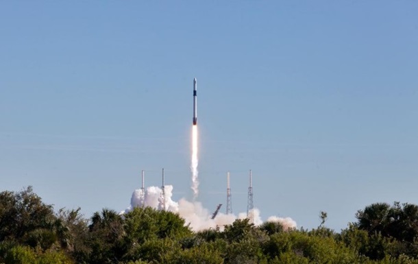 Появилось видео падения первой ступени Falcon 9