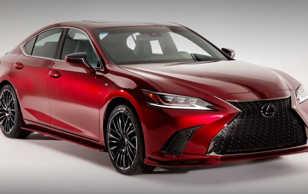 Представлен эффектный и мощный седан Lexus ES