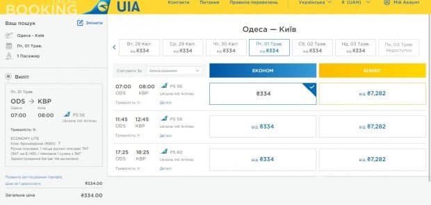 Путешествуем по Украине: подборка дешевых авиабилетов до 500 гривен