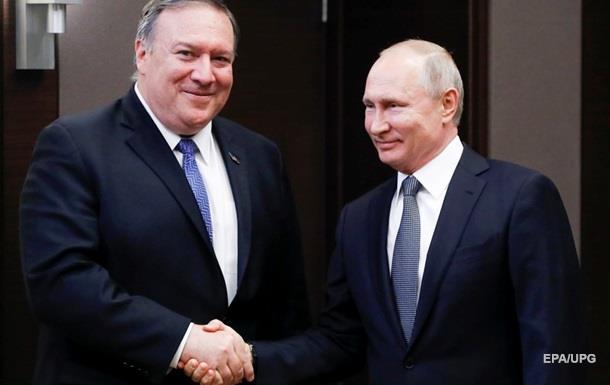 Путин и Помпео общались полтора часа