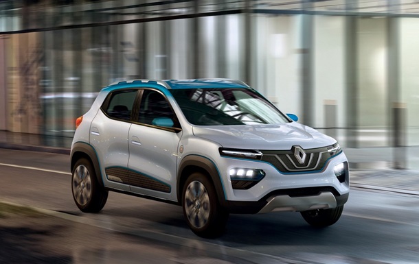 Renault представила бюджетный электрокар K-ZE