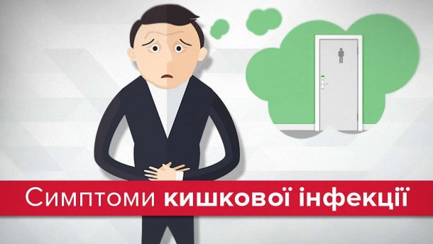 Симптоми кишкової інфекції: корисна інфографіка