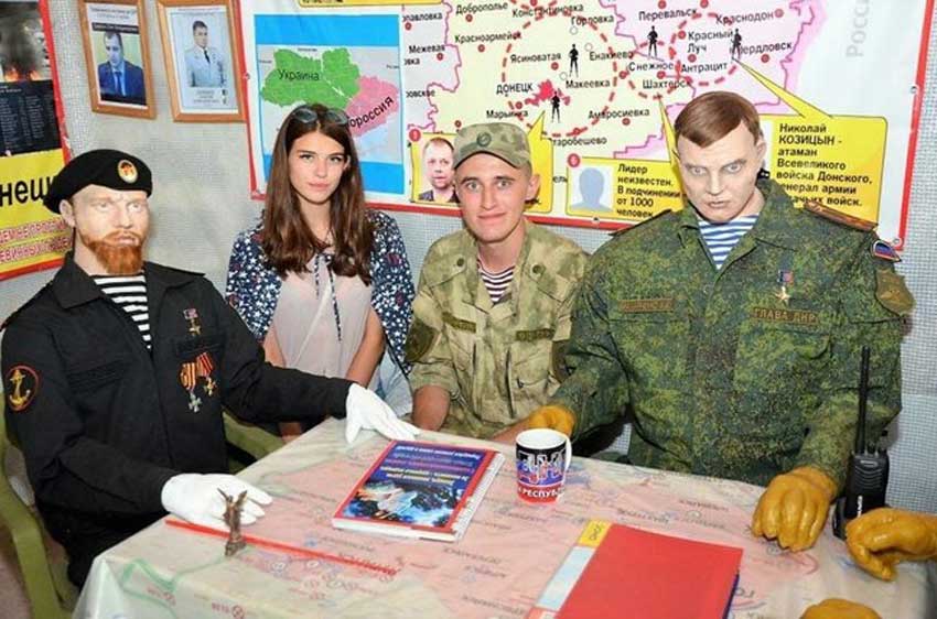 Скульптору – памятник: фигура воскового террориста ДНР Гиви взорвала сеть
