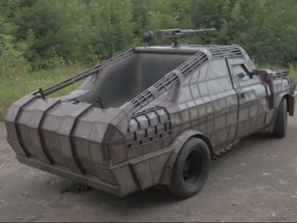Убежище от зомби: белорус создал странное авто апокалипсиса (видео)