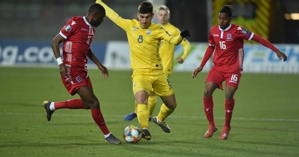 Украина - Люксембург 1:0. Онлайн матча отбораСюжет