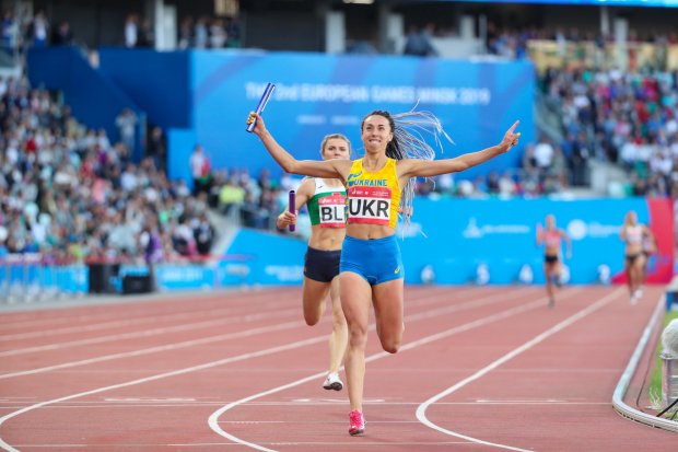 Украинские чемпионы II Европейские игры: фоторепортаж