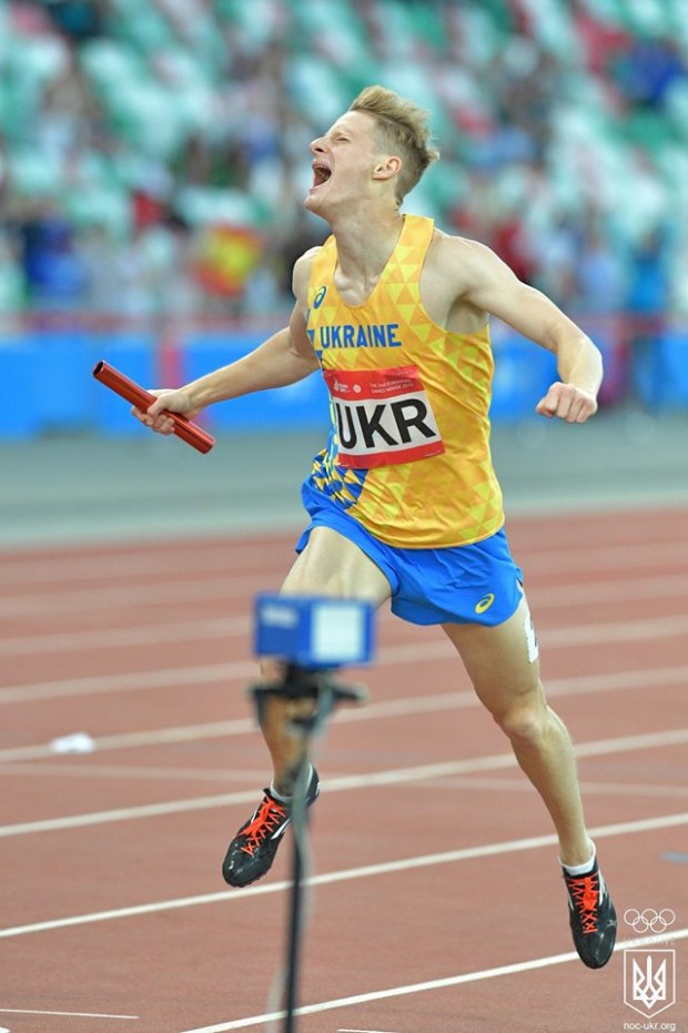 Украинские чемпионы II Европейские игры: фоторепортаж
