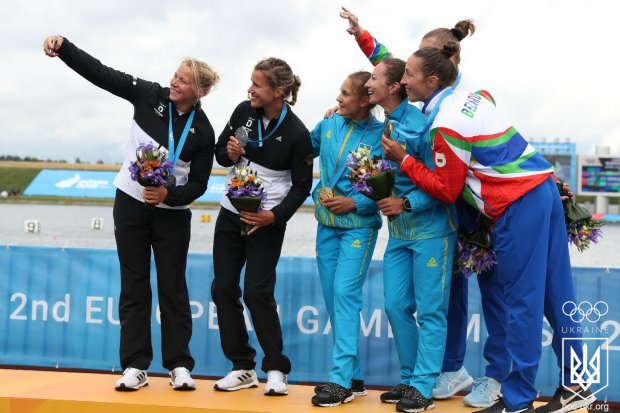 Украинские чемпионы II Европейские игры: фоторепортаж