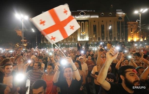 В Грузии анонсировали масштабную акцию протеста