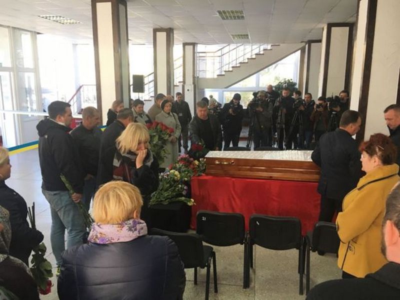 В Херсоне прощаются с Екатериной Гандзюк: появились фото и видео