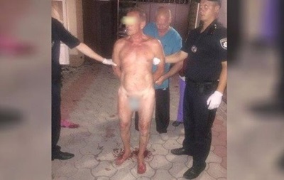 В Херсоне задержали голого кандидата в депутаты