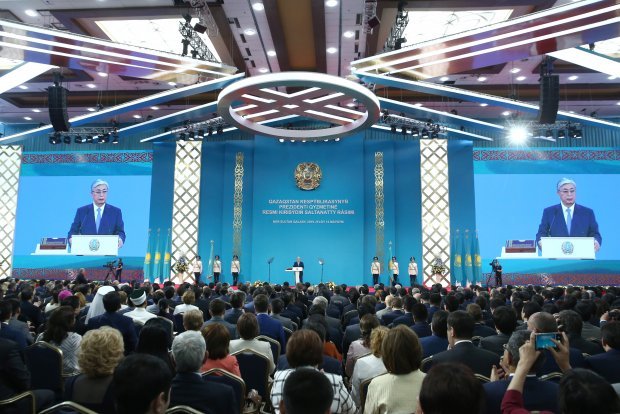 В Казахстане прошла инаугурация нового президента Токаева: первые фото