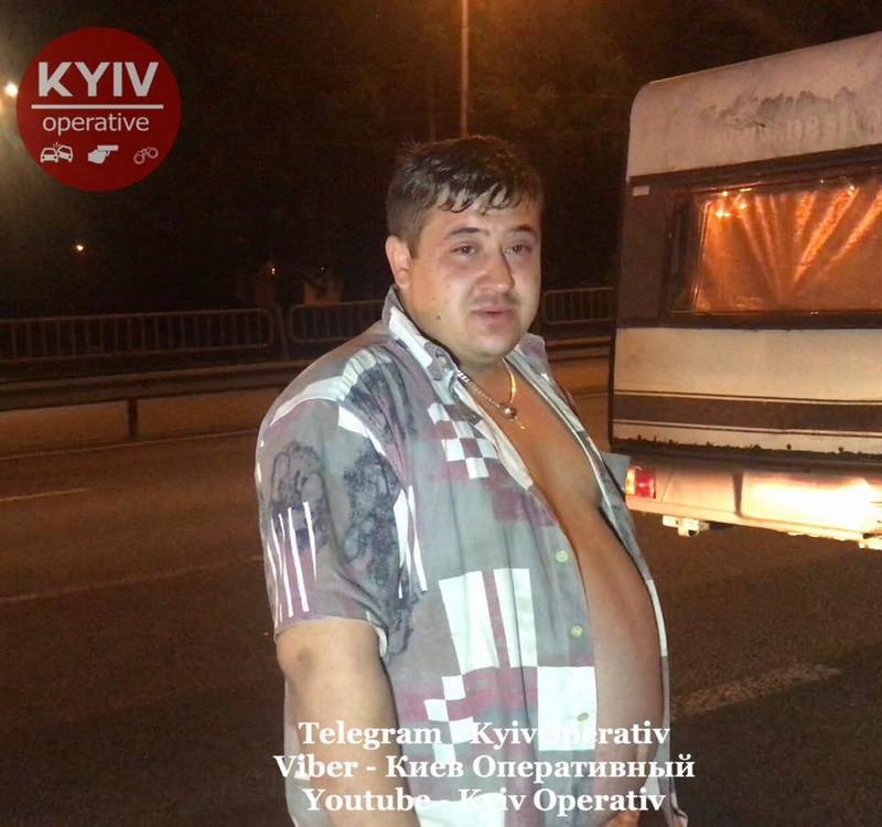 В Киеве произошло пьяное ДТП с участием патрульных (фото, видео)