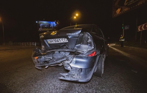 В Киеве возле Байкового кладбища в ДТП попали три машины