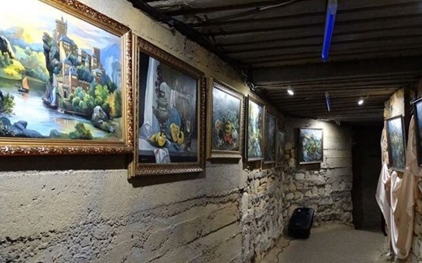 В Одесских катакомбах открыли картинную галерею