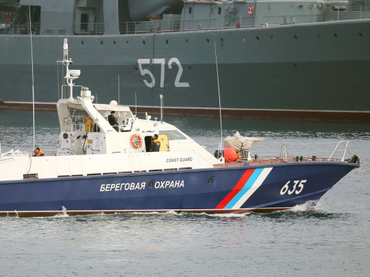 В Погранслужбе рассказали о новых провокациях россиян в Азовском море
